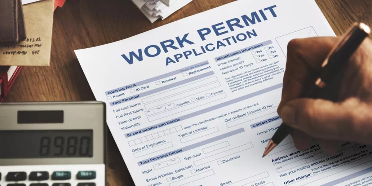 Work Permit Image